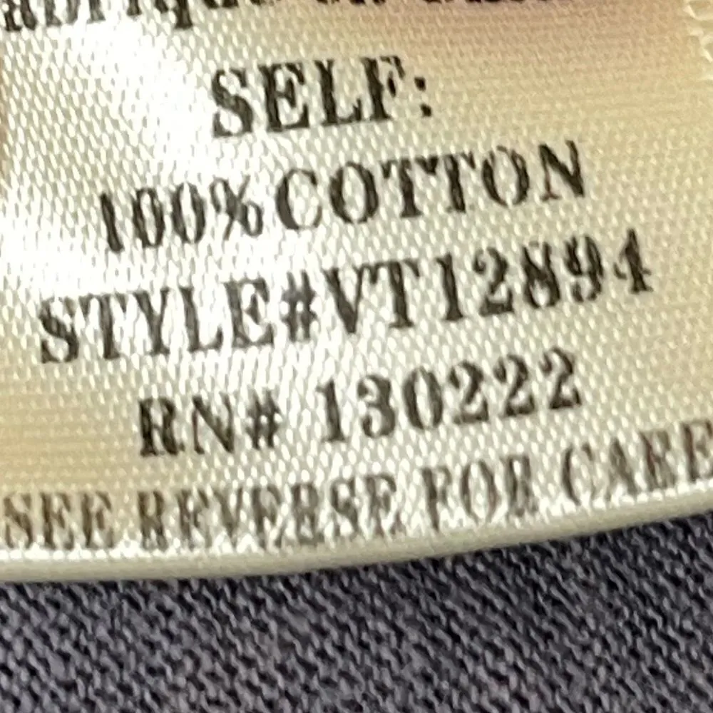 NWT Very J. Washed Bleach Dyed Oversized Cotton T-Shirt (Gray) - Medium - Image 10