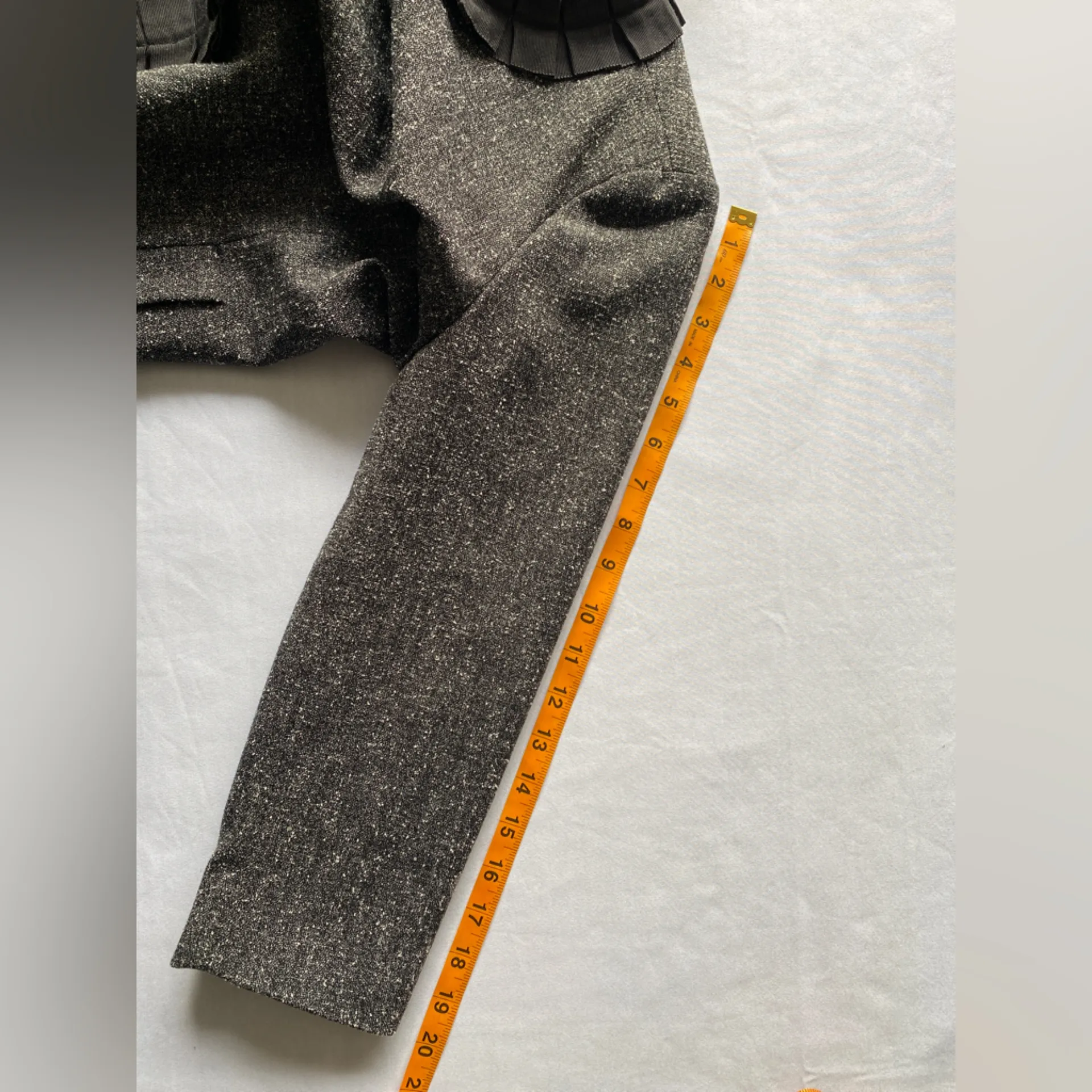 NEW YORK &‎ COMPANY STRETCH WOMENS BLAZER Gray Size 6 - Image 4