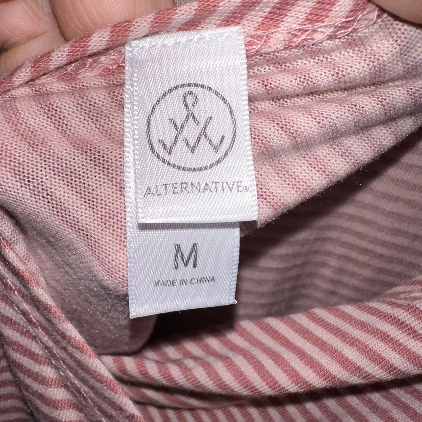 Alternative  Pink Multi Striped Romper Medium - Image 3