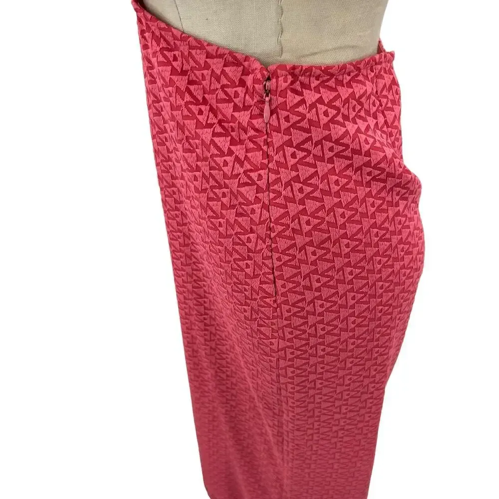 Tularosa x Revolve Belle Jumpsuit in Coral Pink One Shoulder Wide‎ Leg Medium - Image 10