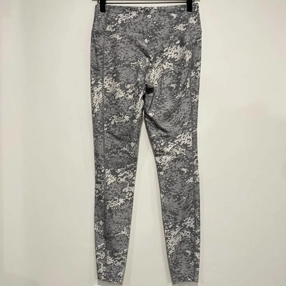 NIKE Dri-Fit Geometric Legend Poly Training Tights Gray Small - Image 6