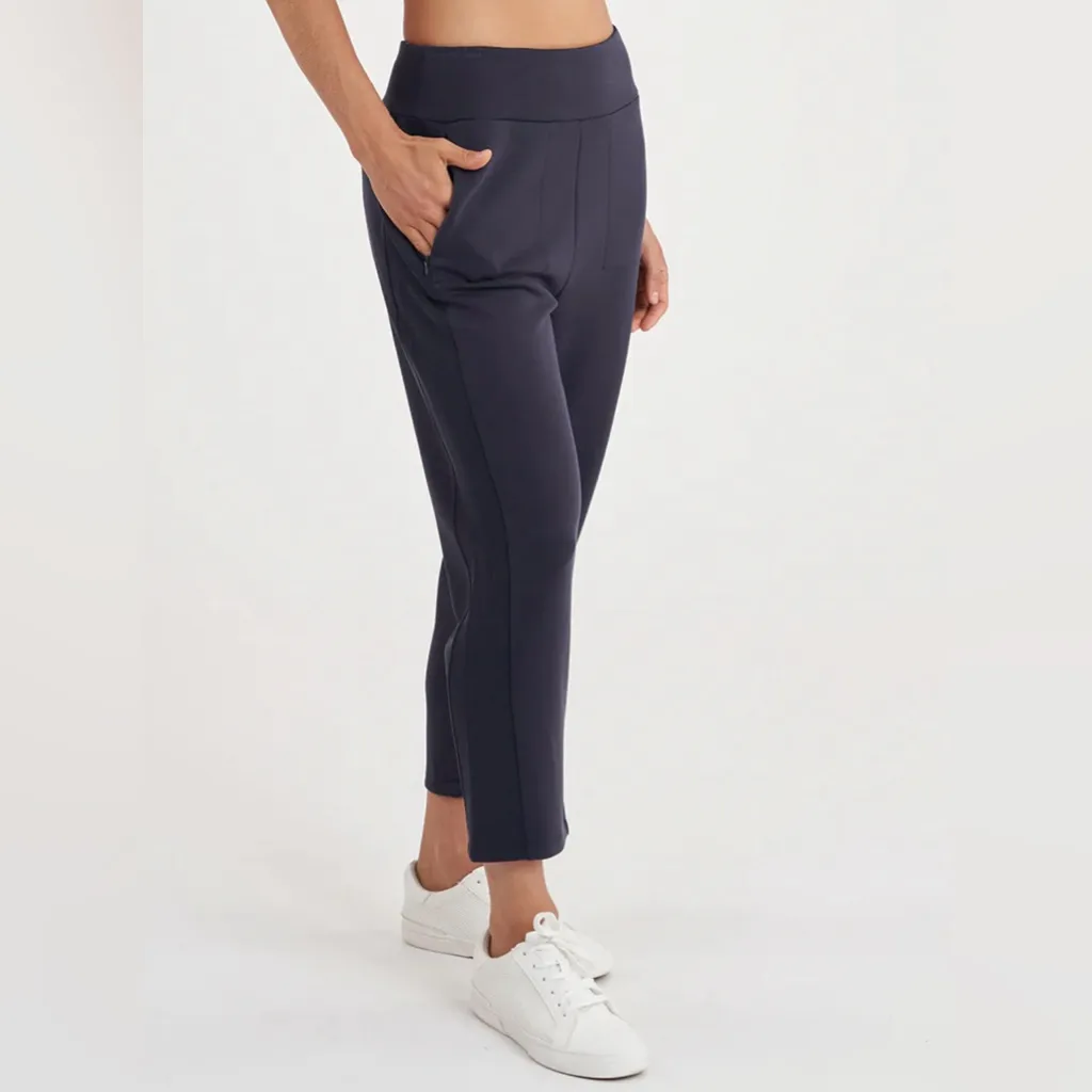 Thrive Societe Carbon/Navy Blue Ultralyxe Straight Leg
Pants SIZE XS VERY SOFT - Image 2