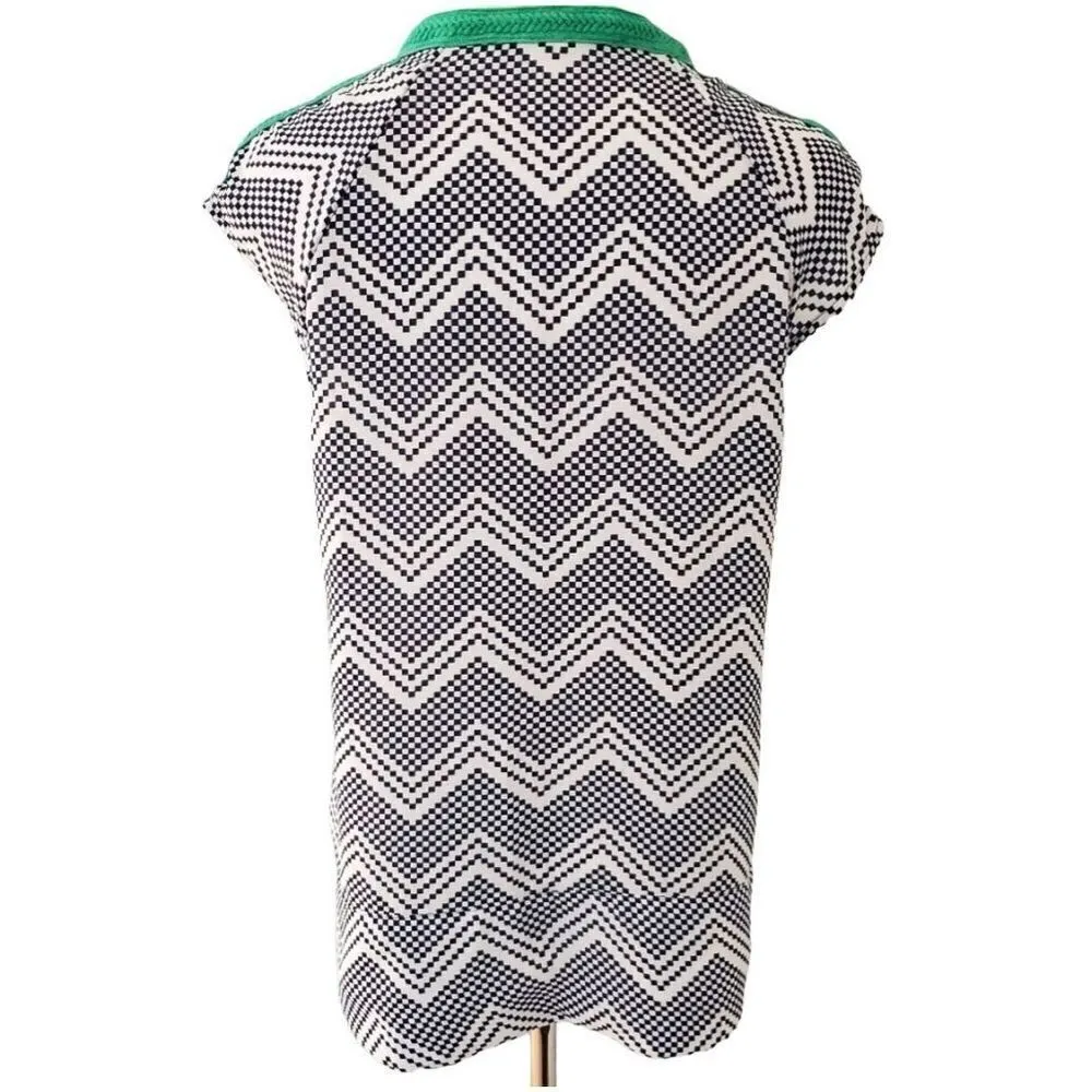 Collective Concepts Cap‎ Short Sleeve
Blouse Top Size Small - Image 6