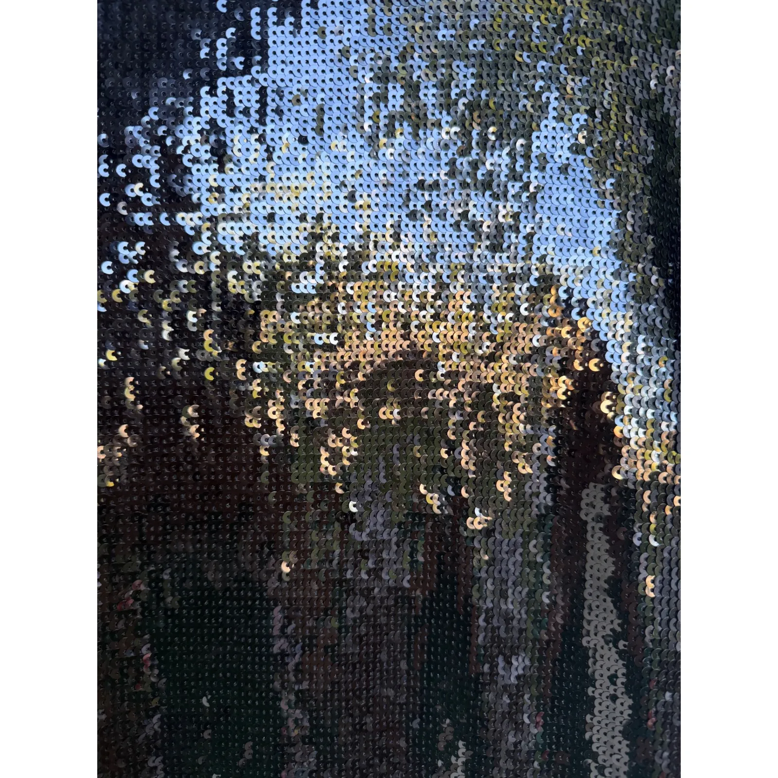 Sanctuary Perfect Sequin Top Black Short Sleeve Crew Neck Party Sparkle Size‎ XS - Image 8