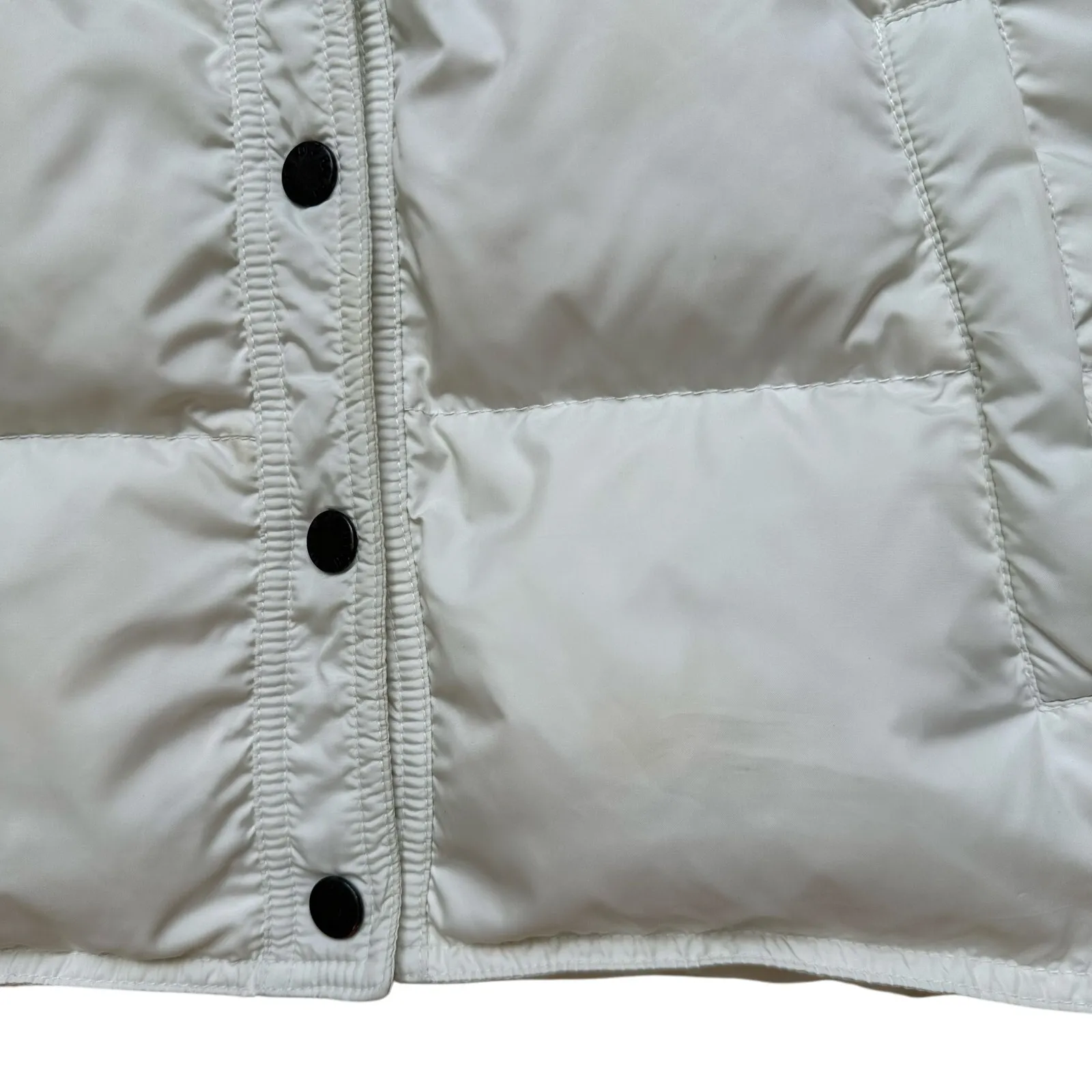 Ralph Lauren White Down Puffer Vest Women’s Size Small Polyester Fill - Image 8