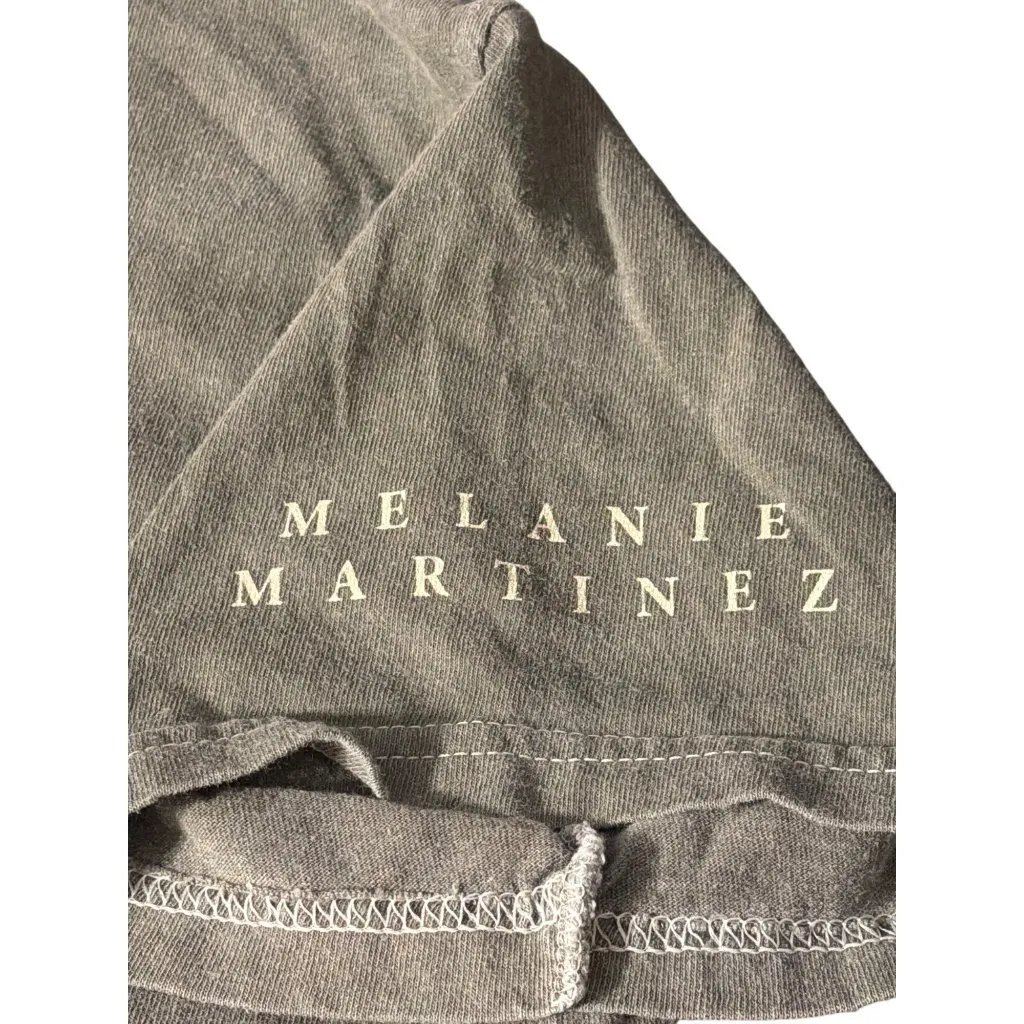 Melanie Martinez Portals Graphic T Shirt Olive Green Pink Mushrooms Gildan Sz M Size M - Image 3