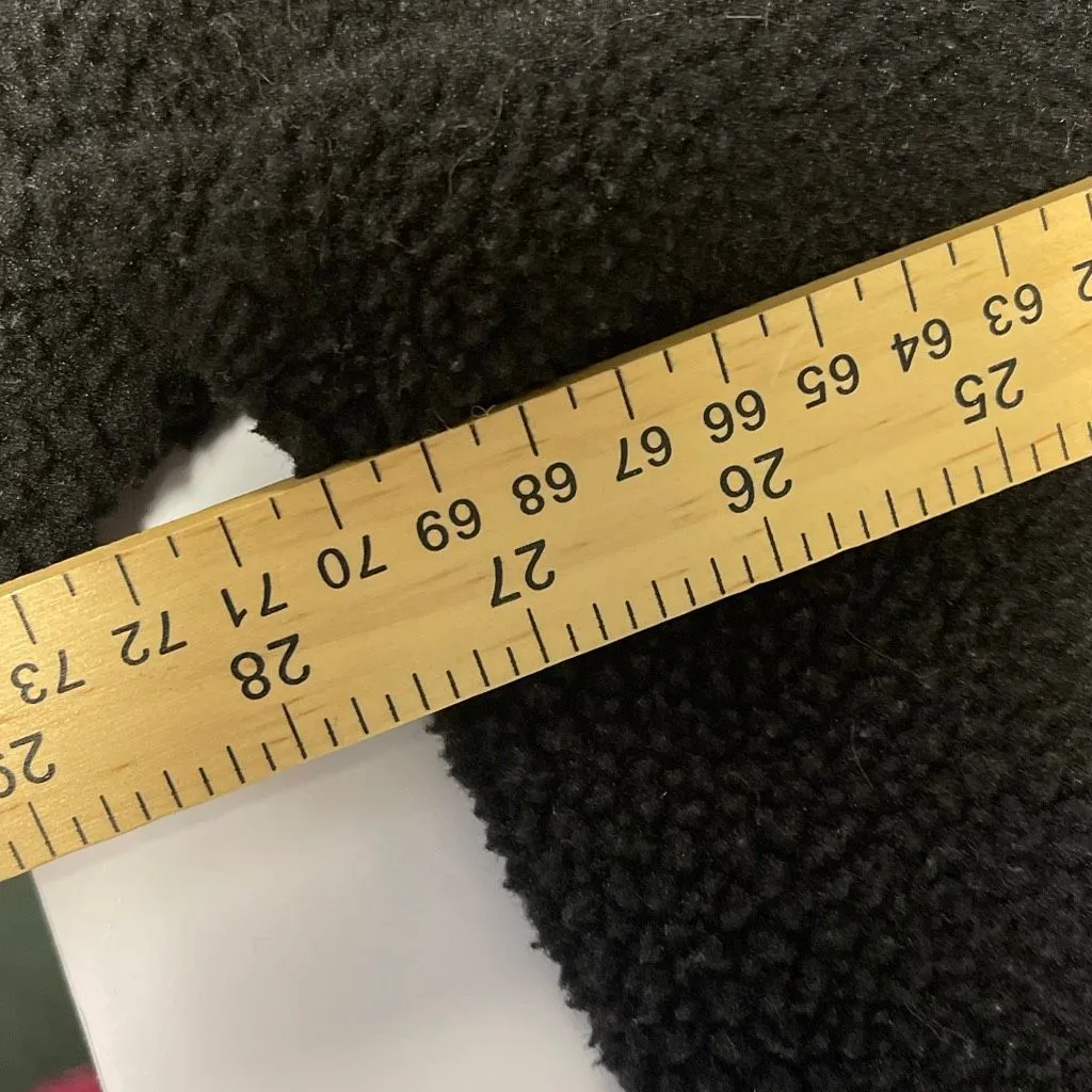 Anthropologie Willow the Label size L black fleece pullover. - Image 8