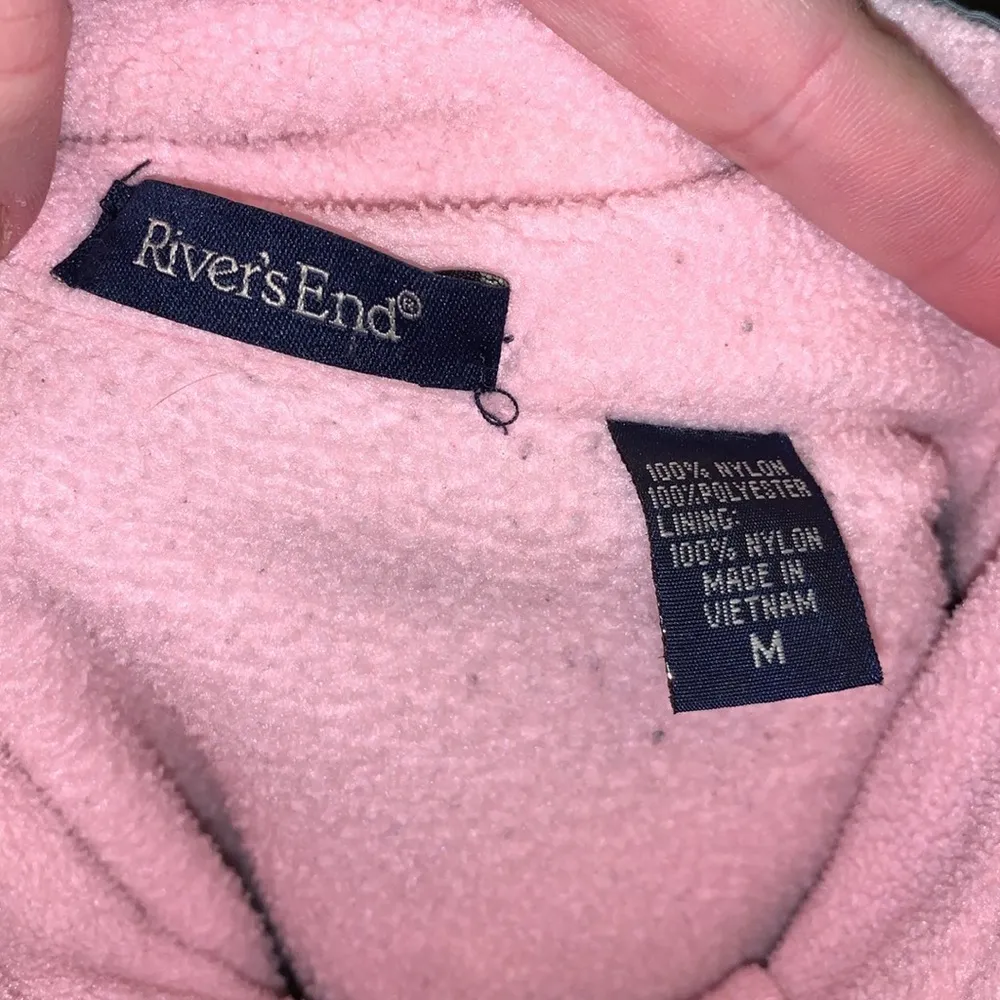 River’s End pink fleece nylon full zip up winter jacket Size M - Image 8