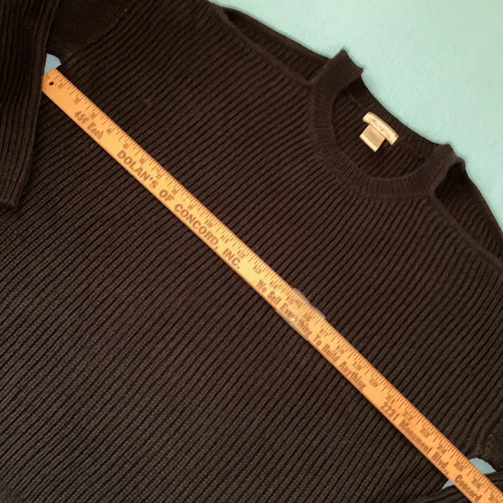 COTTON EMPORIUM Nordstrom crew neck cold shoulder long sleeve sweater size XL - Image 8