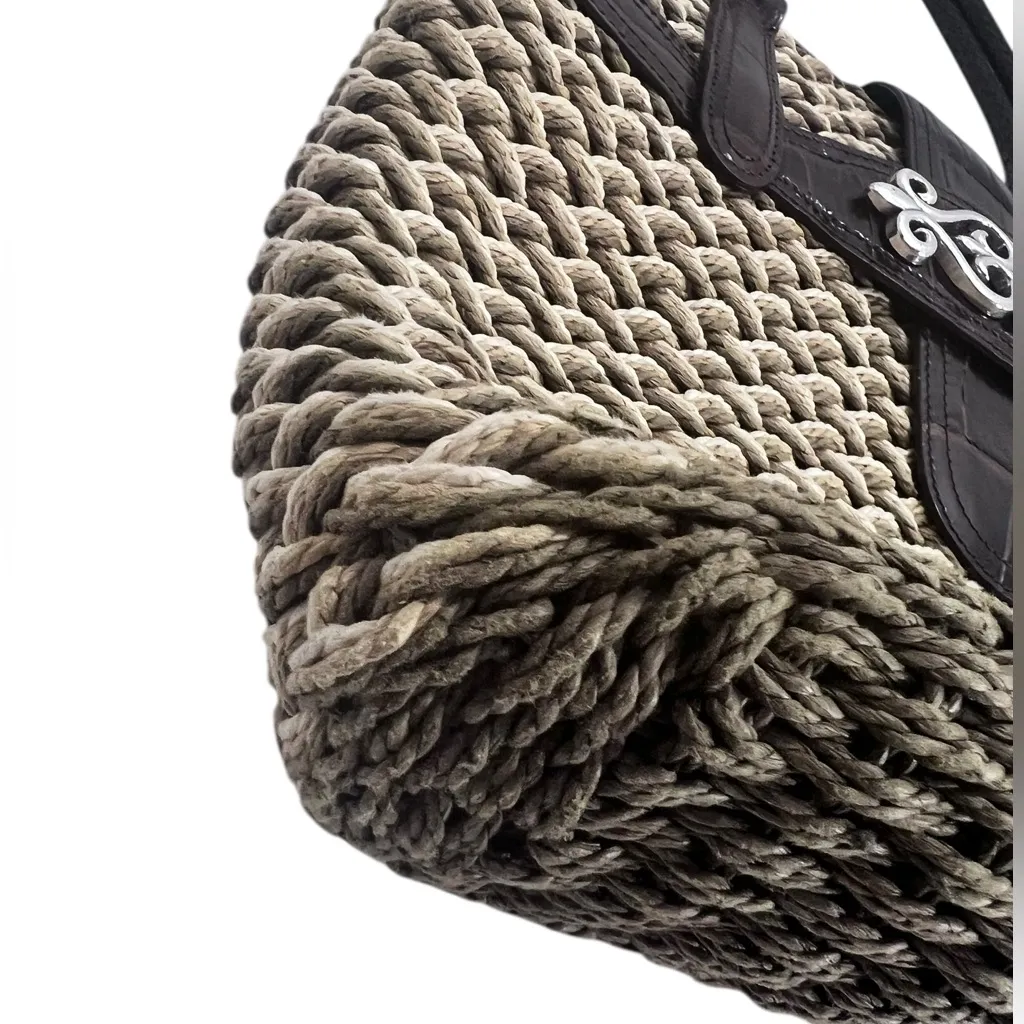Brighton Kora Straw Tote Bag - Image 3