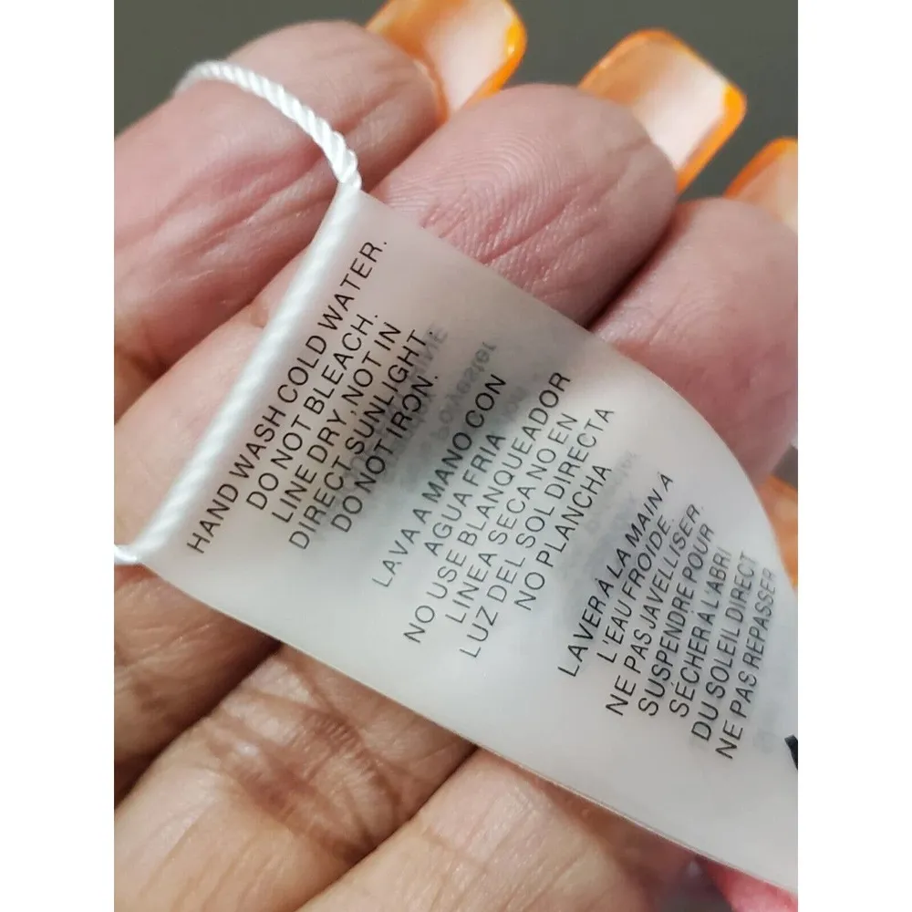 Bleu Rod Beattie Woman's Multicolor Floral Nylon Square Neck Pullover Blouse 6 - Image 8