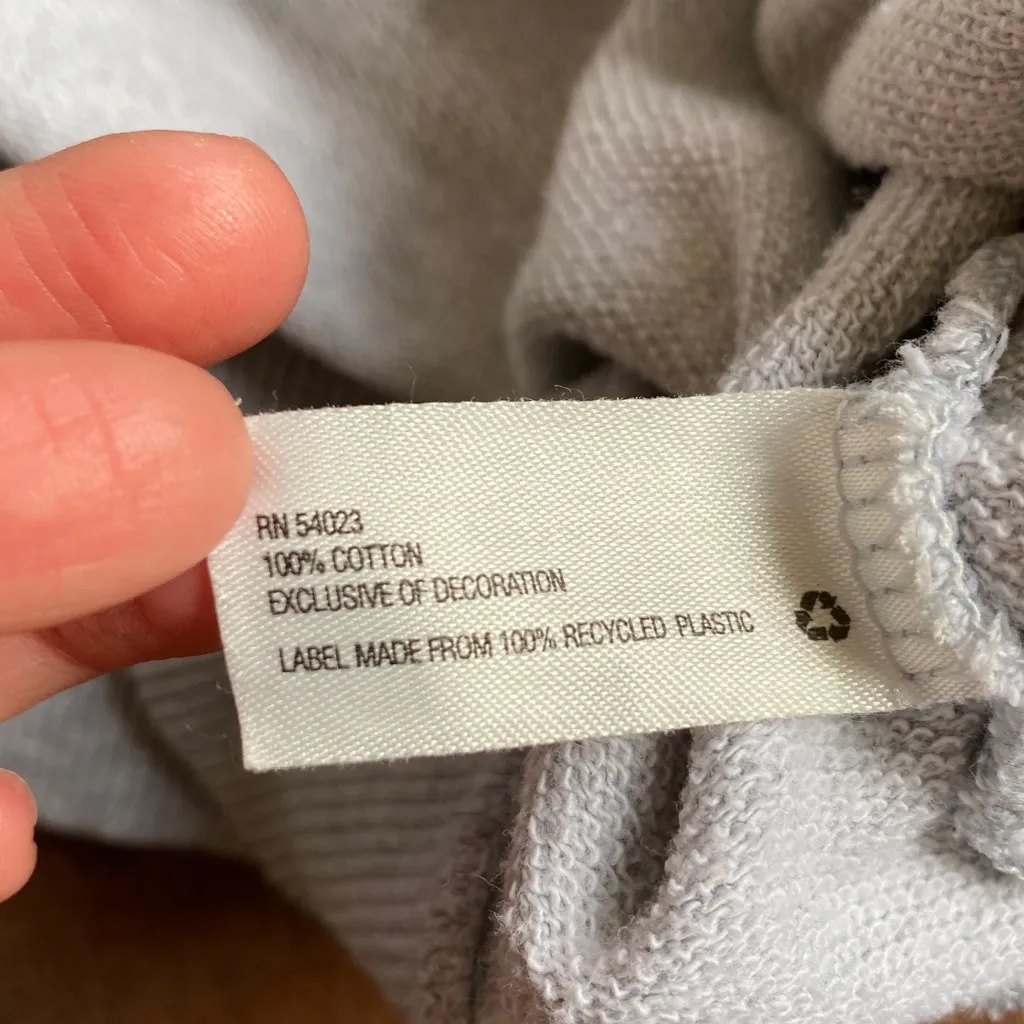 GAP London Edition Boxy 100% Cotton Hoodie Slight Crop - Image 6