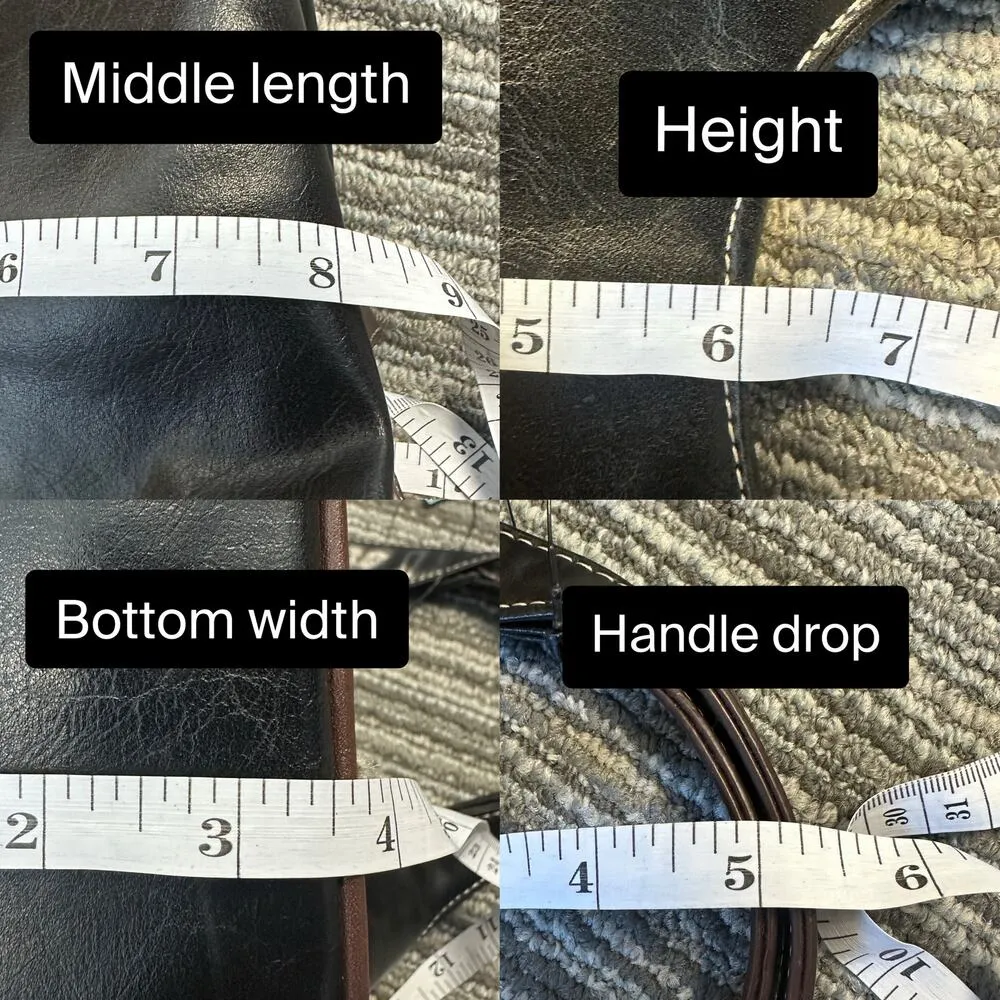 Nine West Vtg Aughts Deadstock Talk Shop Mini Black Shoulder Bag Office Siren - Image 8