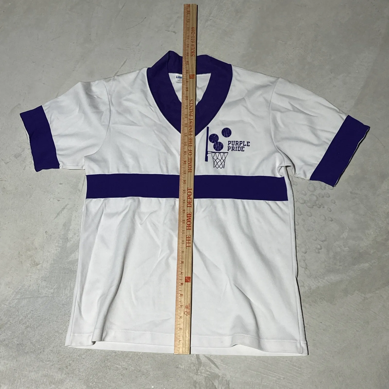 Vintage Champion WNBA Team Rudy Basketball Jersey Adults Large RARE Purple Pride - Image 7