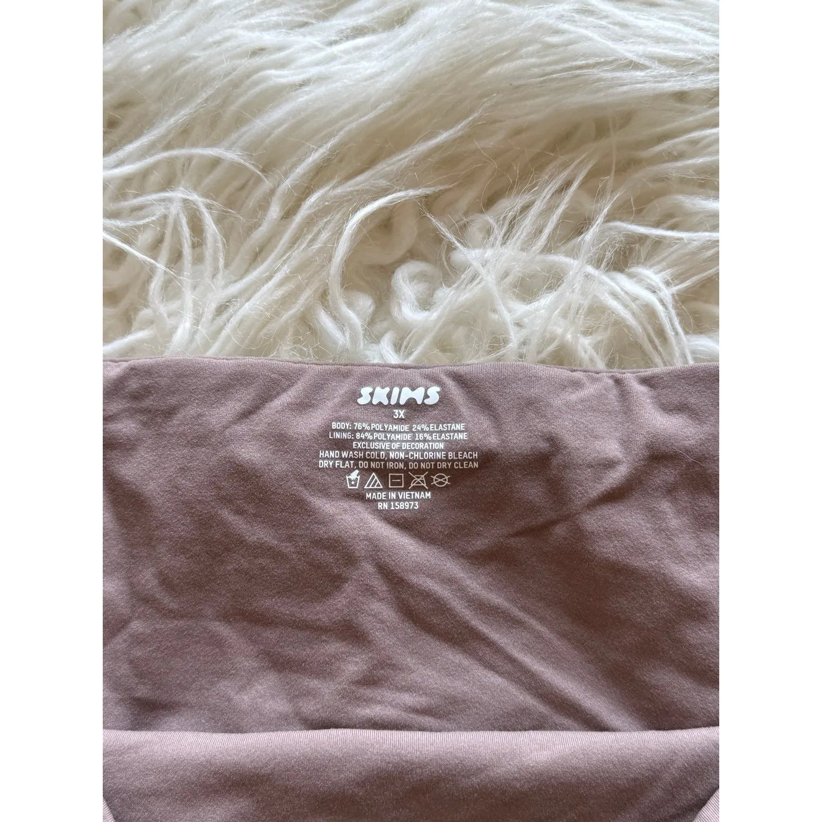 Skims Fits Everybody Bandeau Umber Size 3X - Image 9