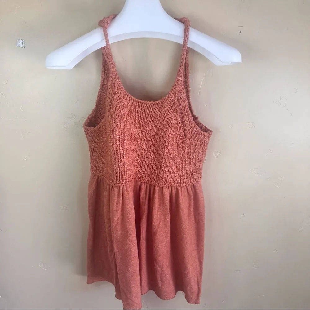 Free People‎ Mountain View Boho Thick Knitted Wool Blend Tunic Top Size Medium - Image 3