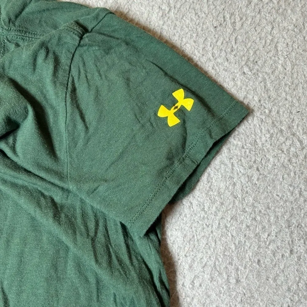 Green Bay Packers‎ Shirt Womens S Green Under Armour Combine Short Sleeve NFL - Image 4