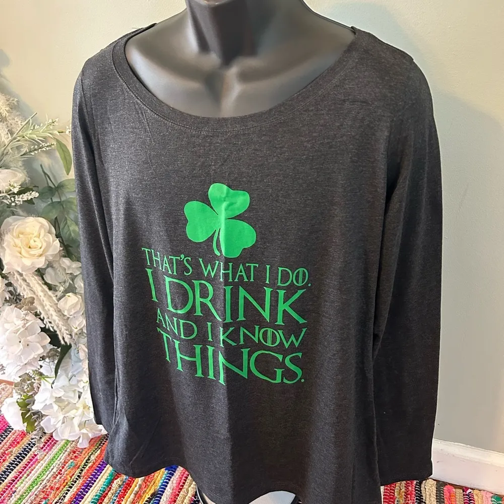 NEW Game Of Thrones Tyrion I Drink And I Know Things T - Image 2