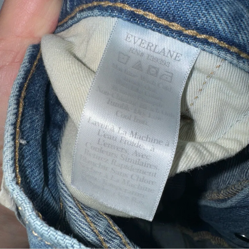 everlane rigid‎ way high Short Size 33 CP - Image 6