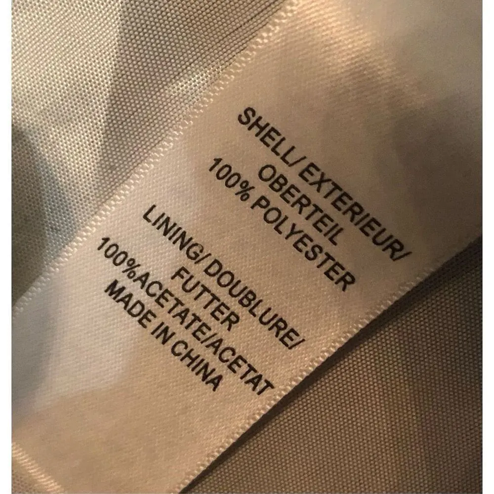 Aidan Mattox watercolor semi formal strapless chiffon full length dress size 2 - Image 8