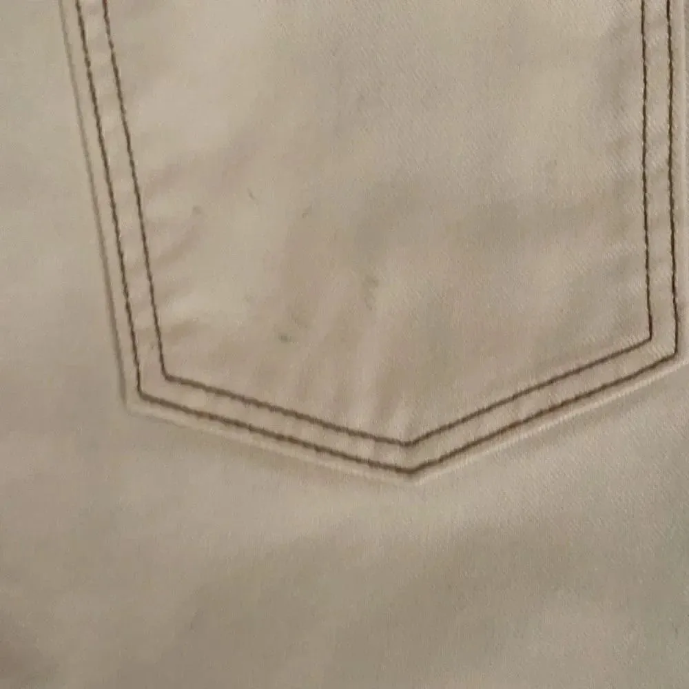 BDG Urban Outfitters Loose Straight Unisex White Jeans SZ 26 - Image 6