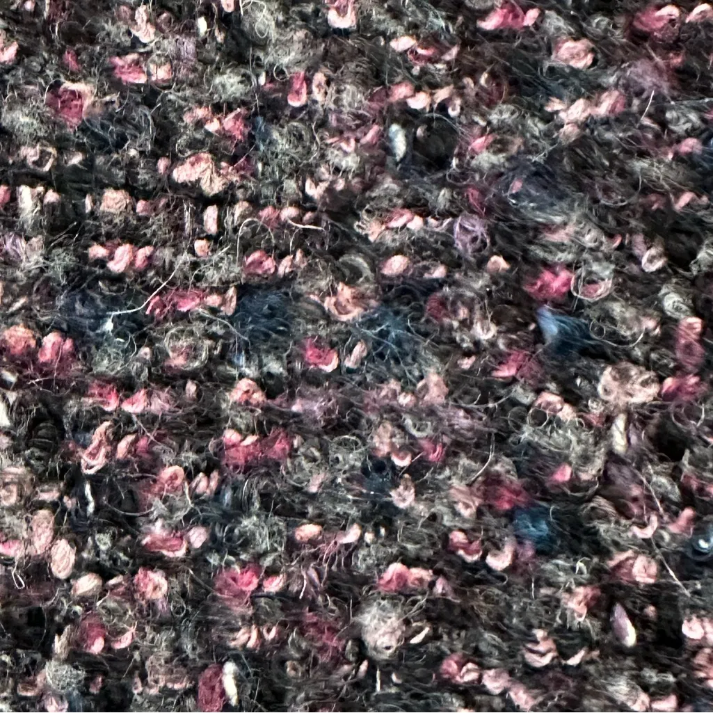 Lafayette 148 New York Black Purple Pink Tweed Wool Pencil Skirt Career Size 10 - Image 8