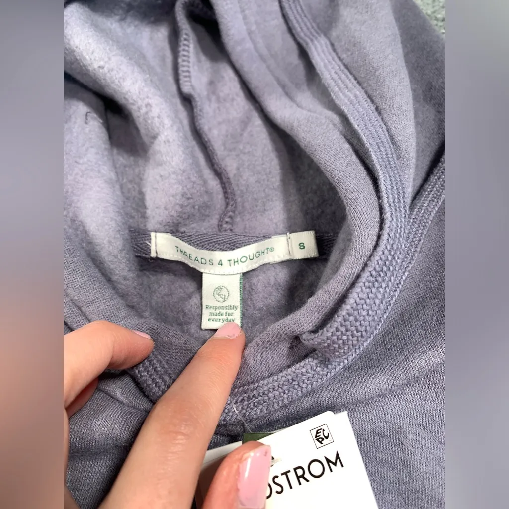 Threads 4 thought sweatshirt small purple small NWT - Image 6