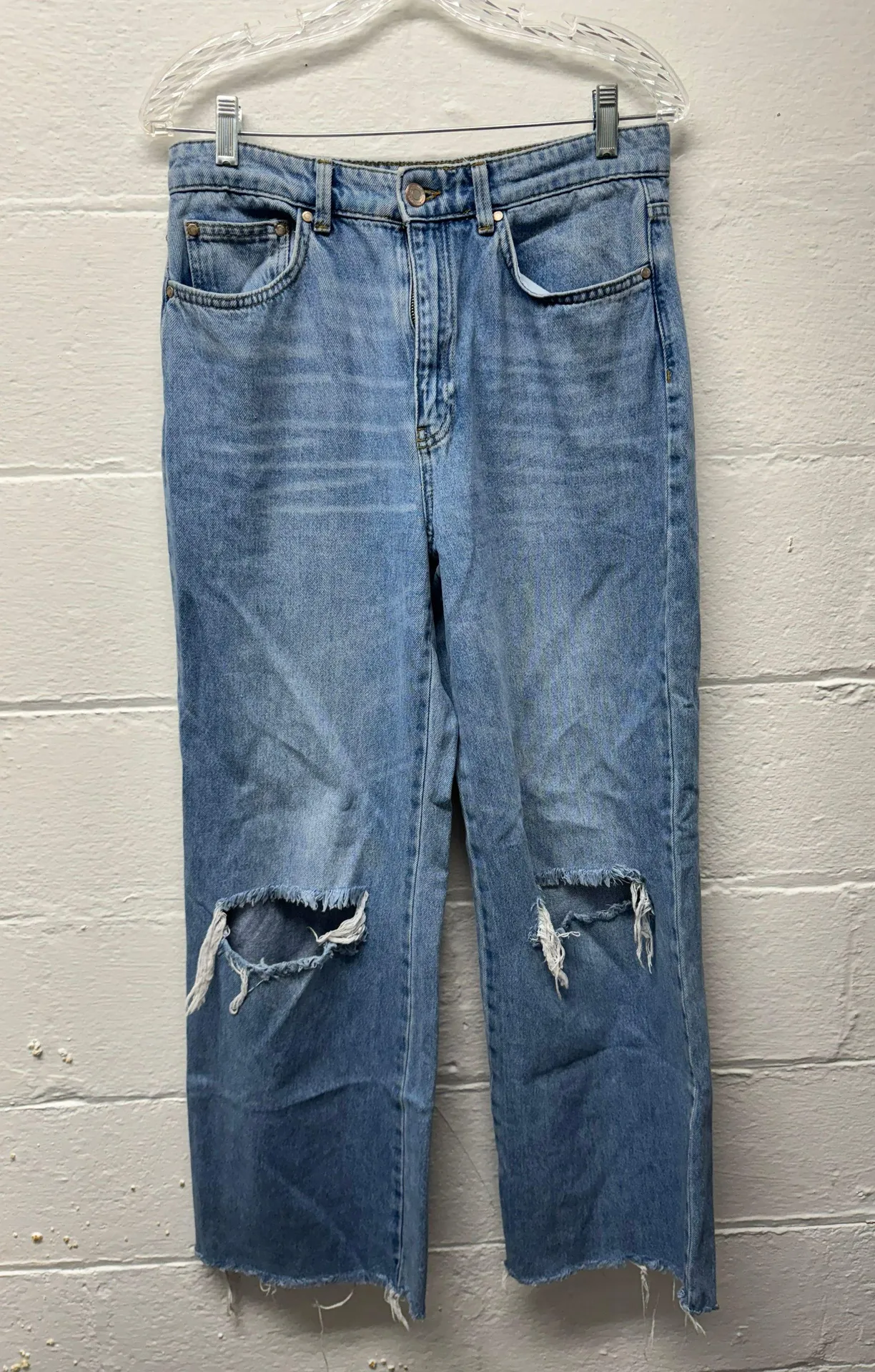 Long Straight Fit Jeans - Image 2