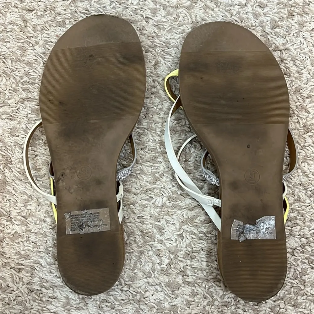 a new day Strappy Colorful Animal Print Sandals - Size 9 - Image 6