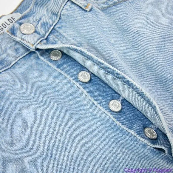 NEW Agolde 90'S‎ MID RISE LOOSE FIT in snapshot wash, 31 - Image 14