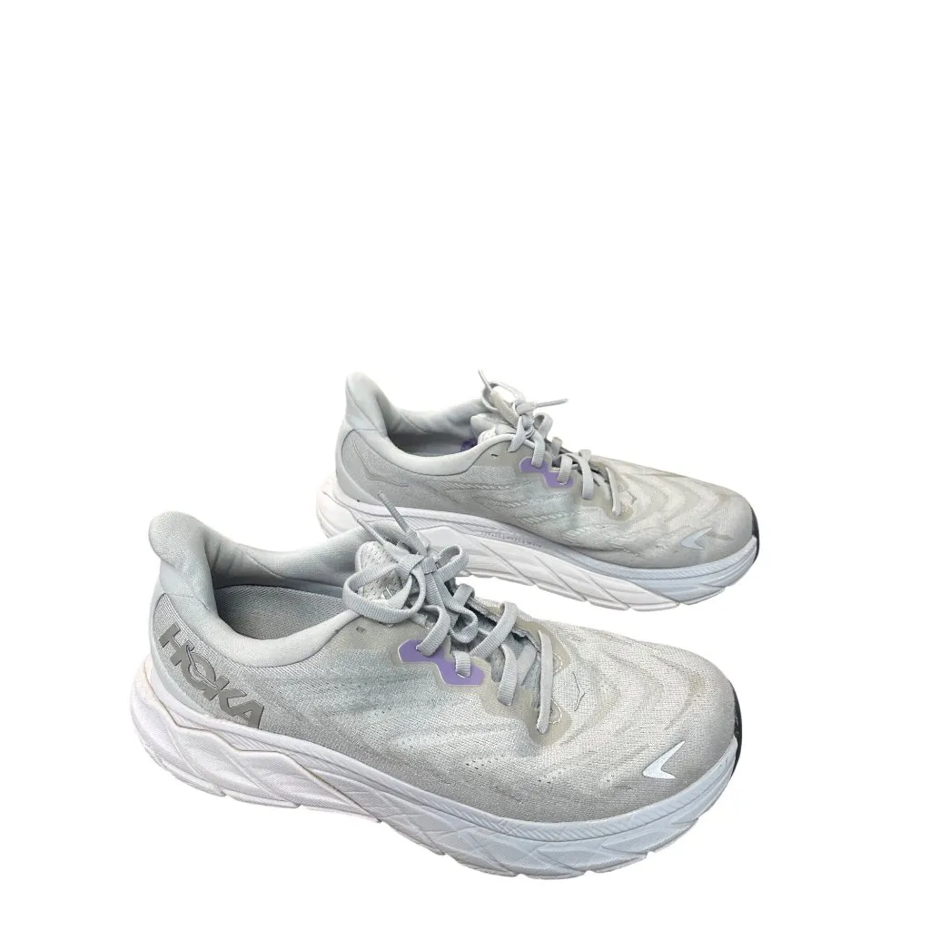 Hoka Arahi 6 Womans Mint Green White Run Walk Sneakers Sz 7.5B SKU 9548 - Image 3