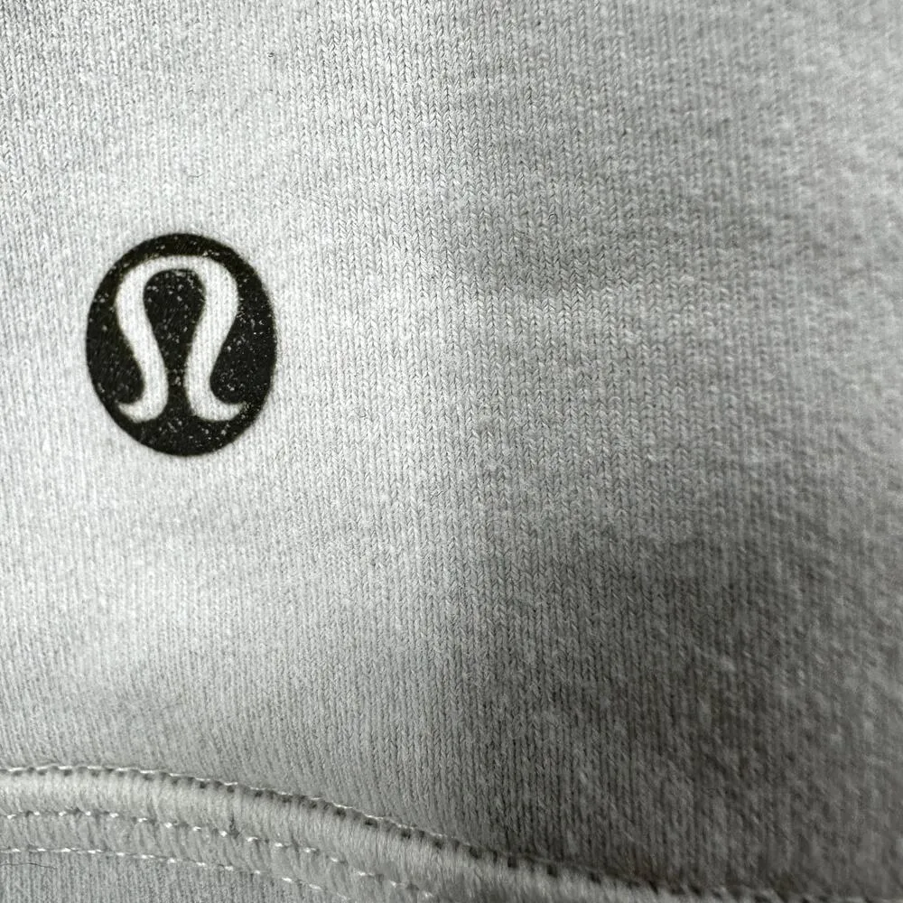 Lululemon Deep V Racerback Tank Top Mesh Back Shelf Bra White 6 - Image 2