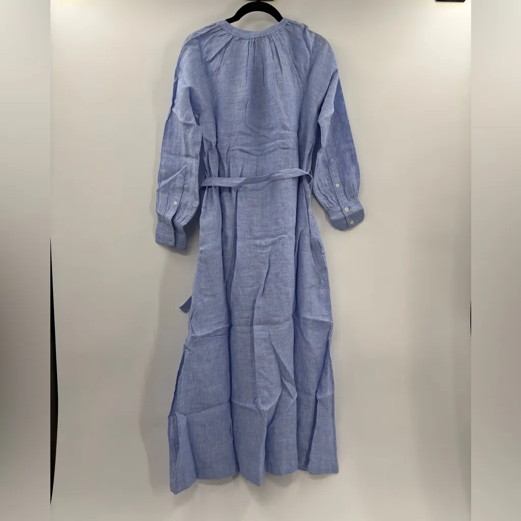 J.Crew Petite Cabana Dress In Linen XS-Petite - Image 5