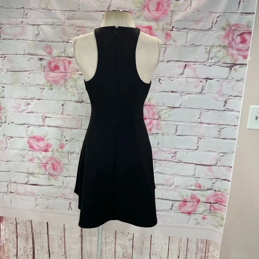 Likely Women's Halter Neck Skater Fit & Flare Party Dress In Black Size 8 - Image 6