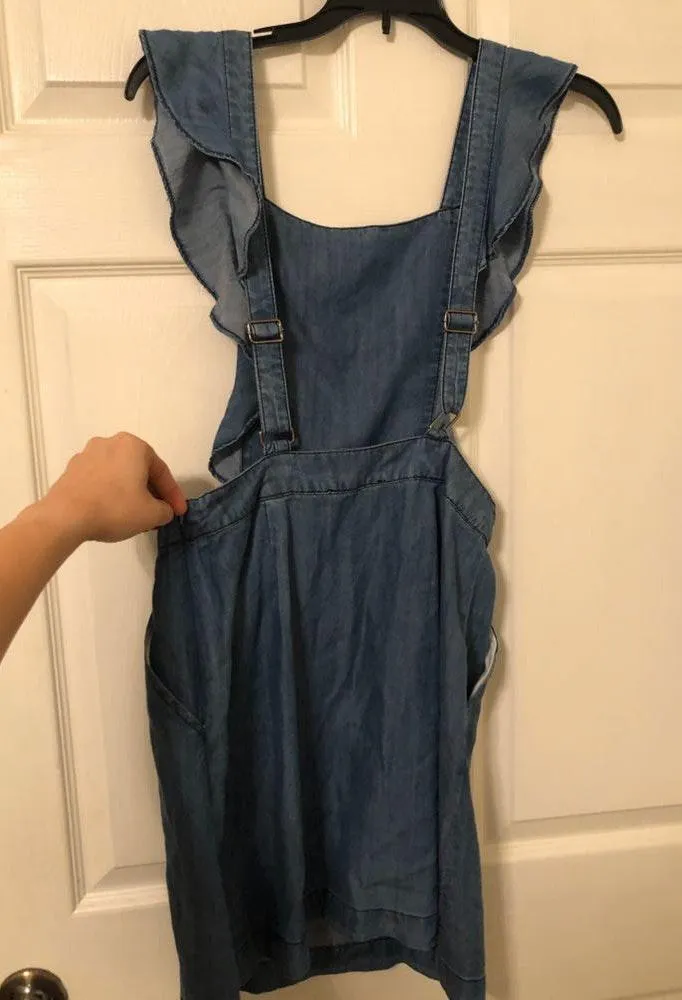 Overall Ruffle Dress - Image 2