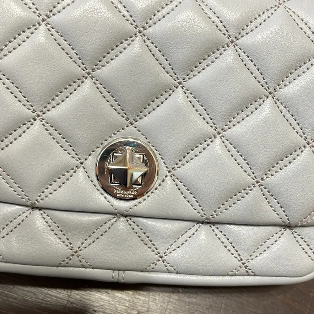 Kate Spade Light Blue Small Quilted Crossbody - Image 4