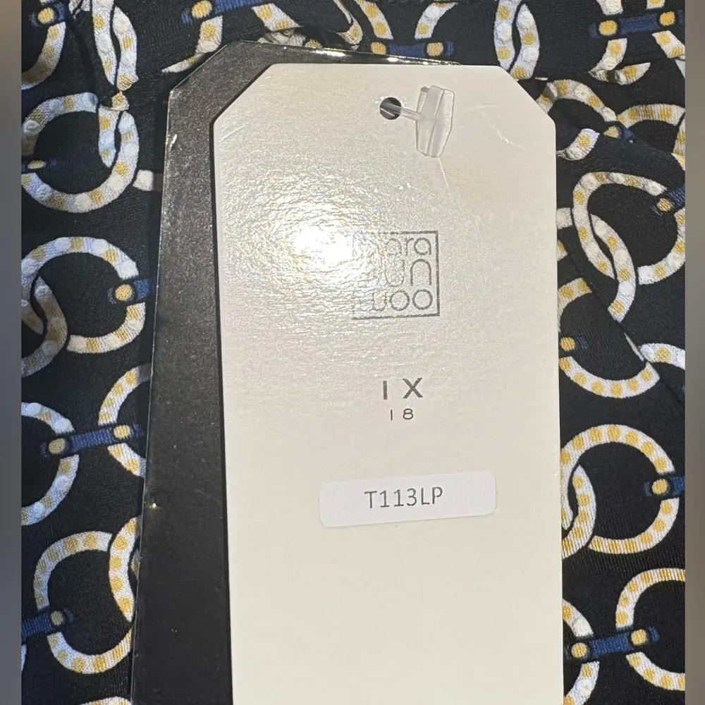 CLARA SUN WOO Textured Knit Center Front Tie Top - Image 12