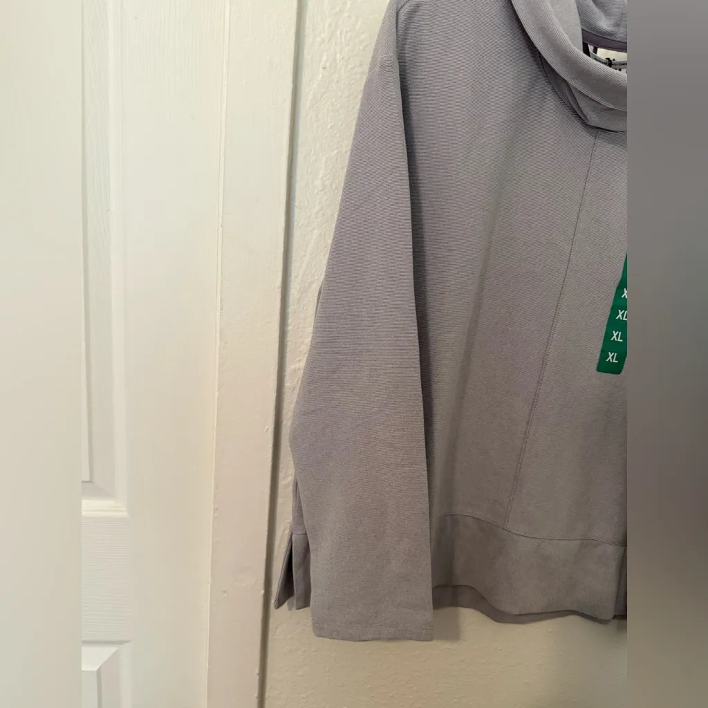 Avalanche Ladies' Cowl Neck Pullover, Light Purple, Size XL NEW Long Sleeve - Image 5