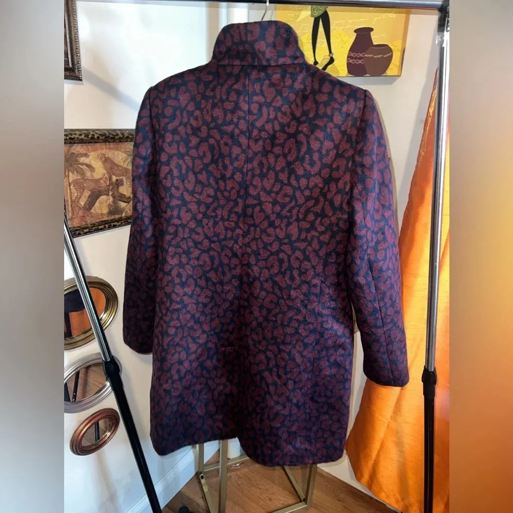 Loft Animal Print Jacket size Small - Image 3