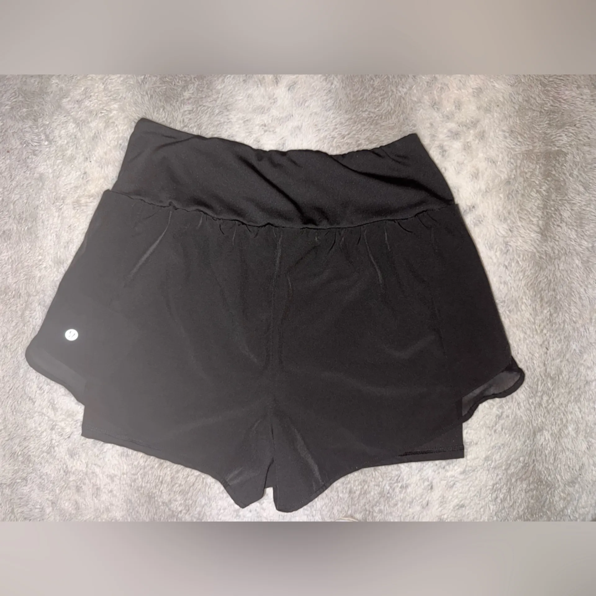 lululemon athletica Black Athletic Shorts - Image 2