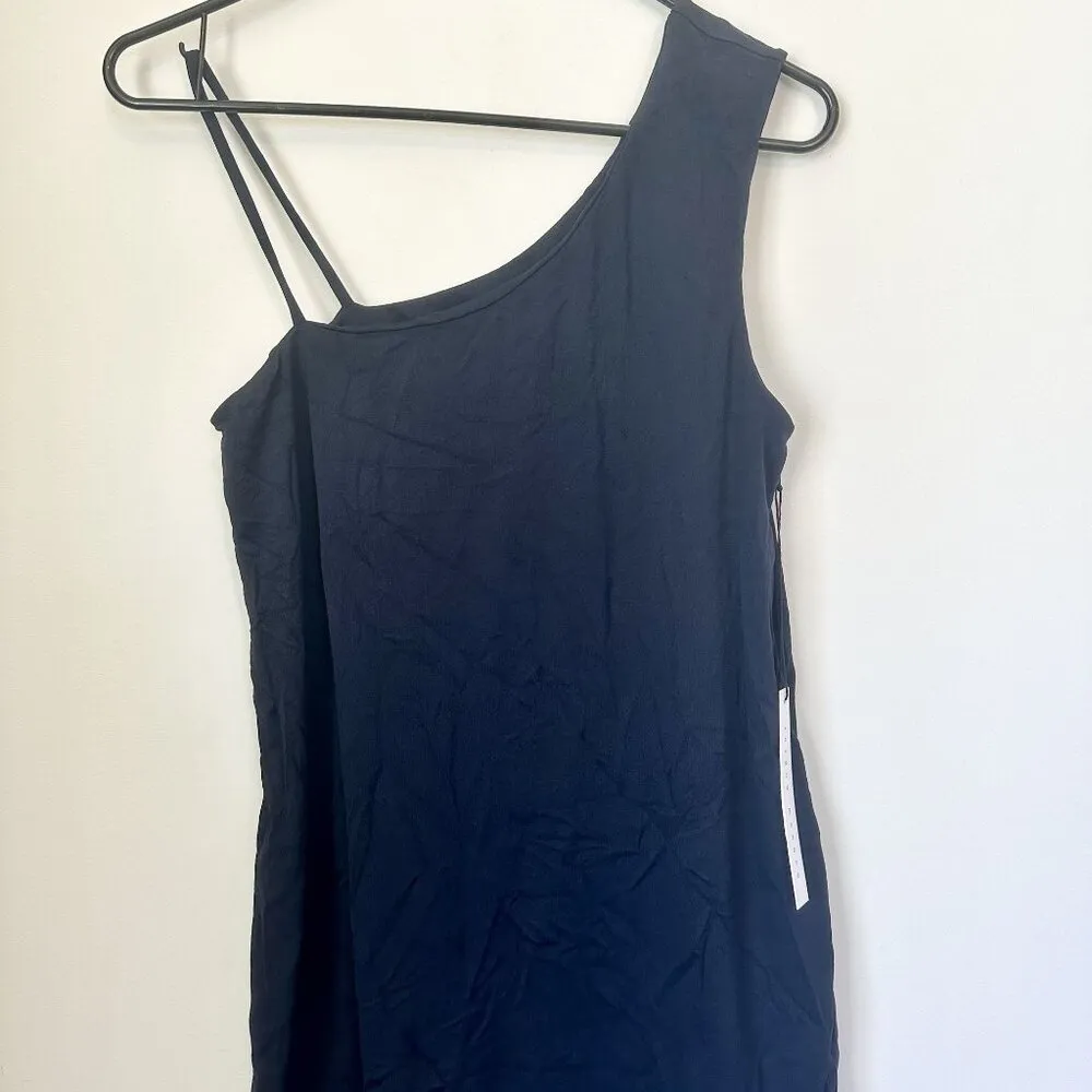 NWT Susana Monaco Navy Blue Bodycon Dress - Large - Image 4