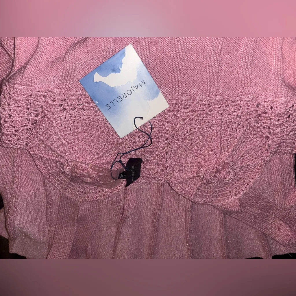 Majorelle Kahili Mini Dress in Baby Pink - Image 5