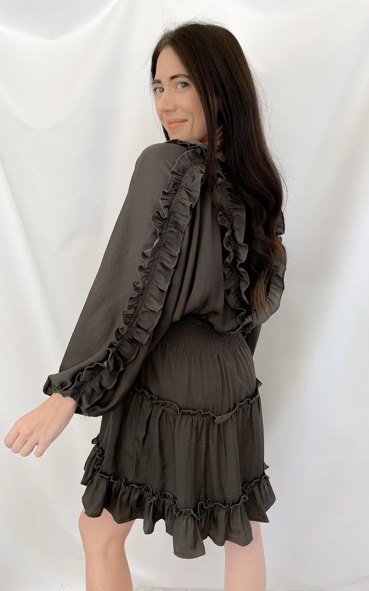 Glam | SMOCKED BABYDOLL DRESS - Image 3