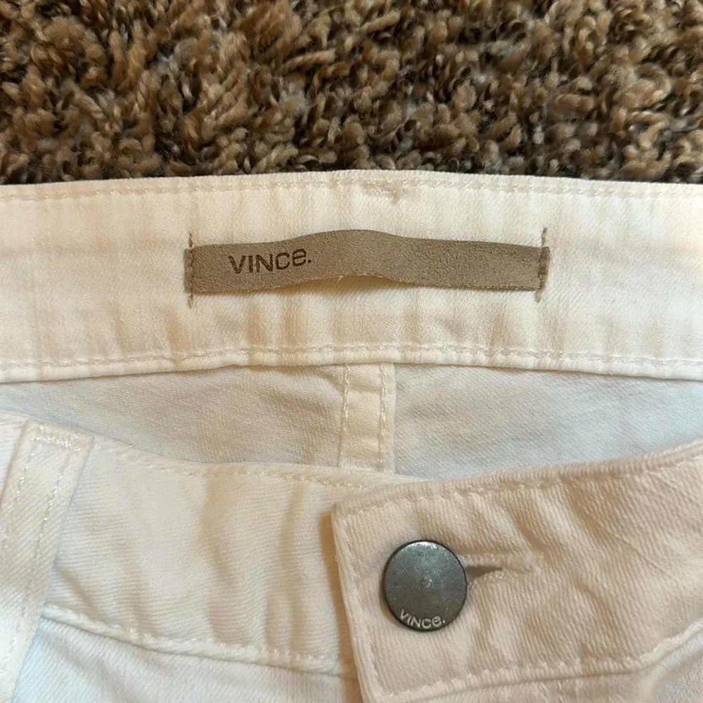 Vince 5 Pocket Skinny Jean White 28 - Image 7