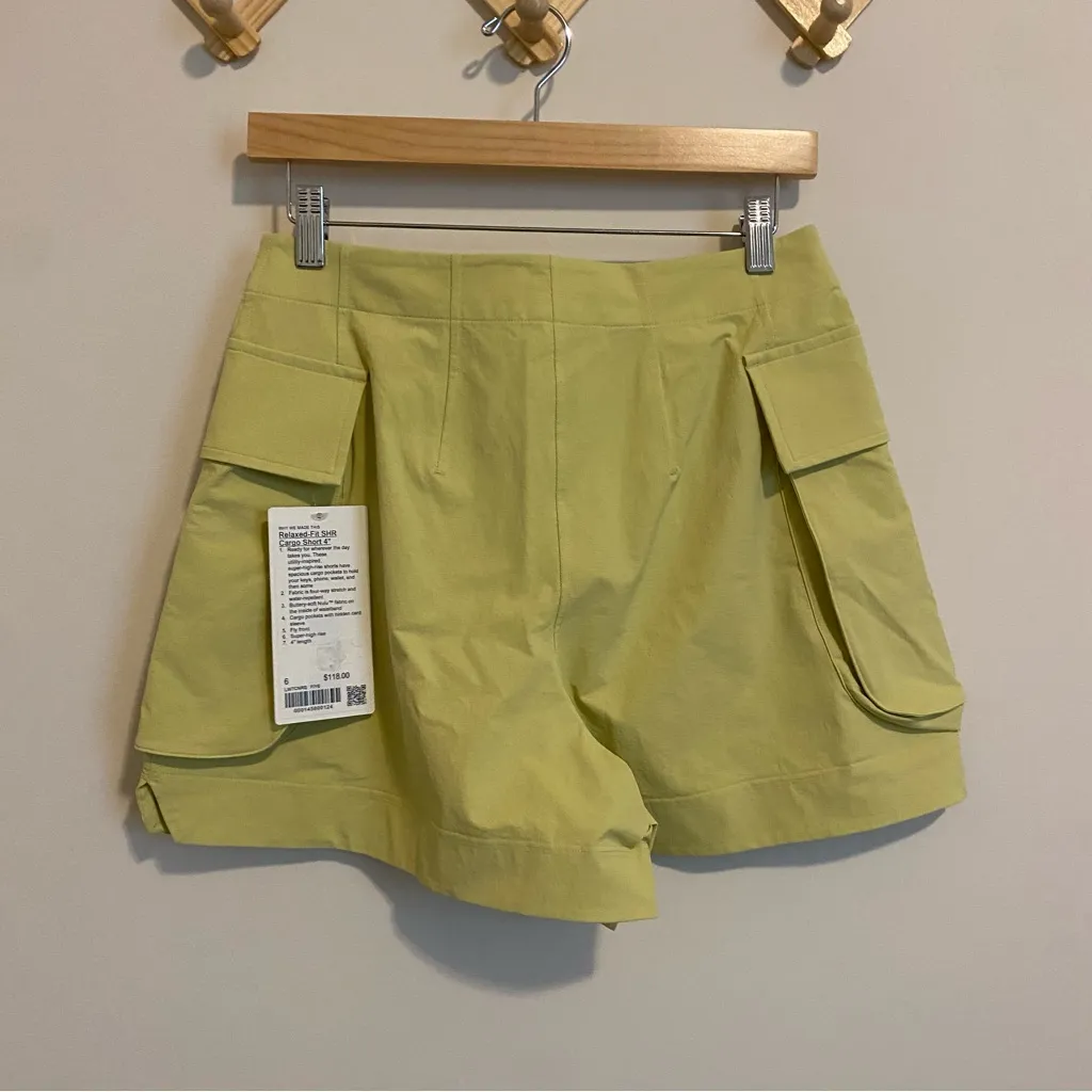 NWT Lululemon Relaxed Fit SHR Cargo Short size 6 - Image 8