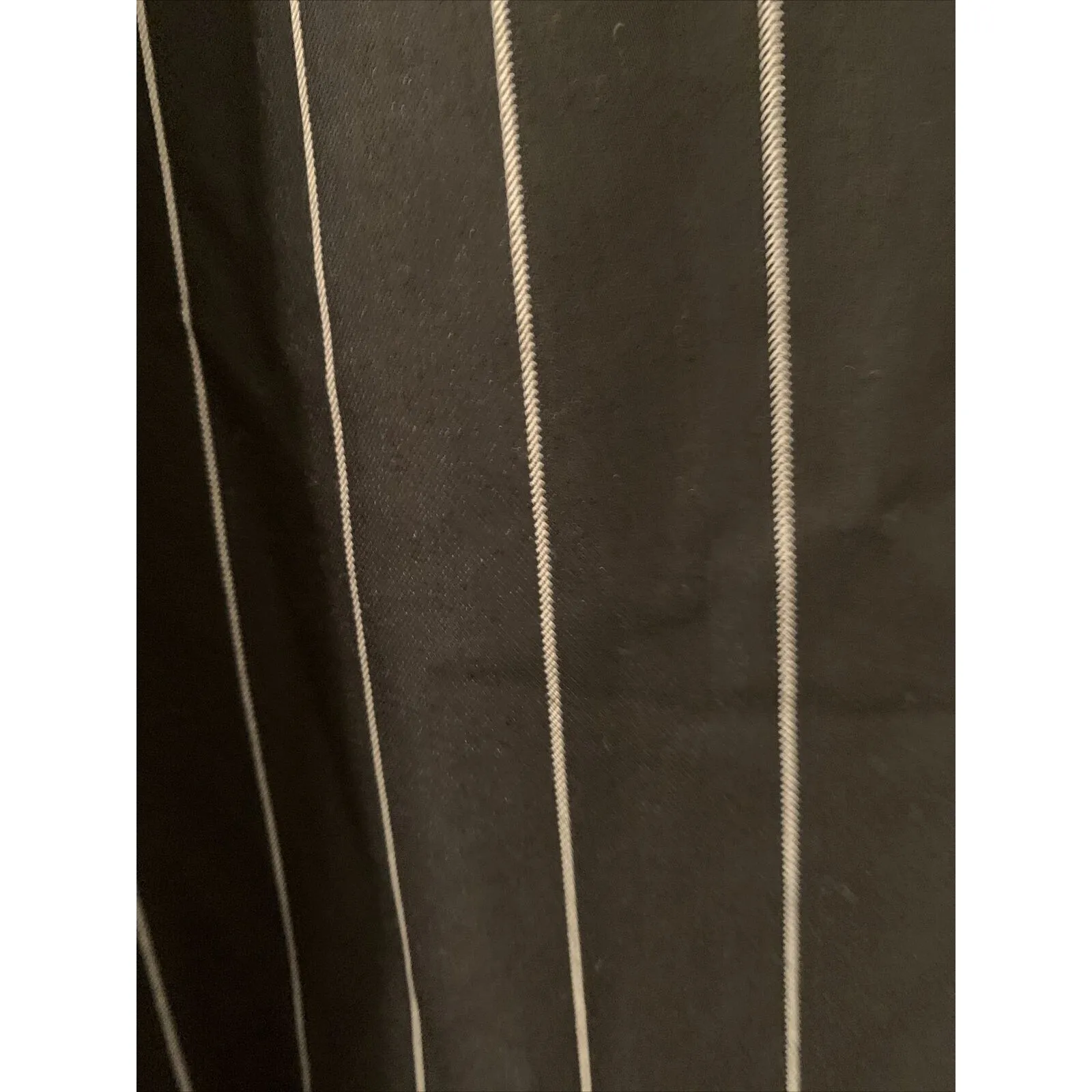 FUTURE COLLECTIVE Women's Plus Size 16W/18W Pinstriped Pants KAHLANA BROWN Black - Image 10