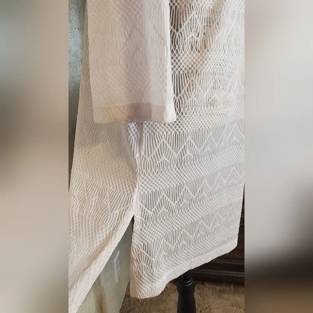 Apt.9 White Swim Cover Up Size:L - Image 7