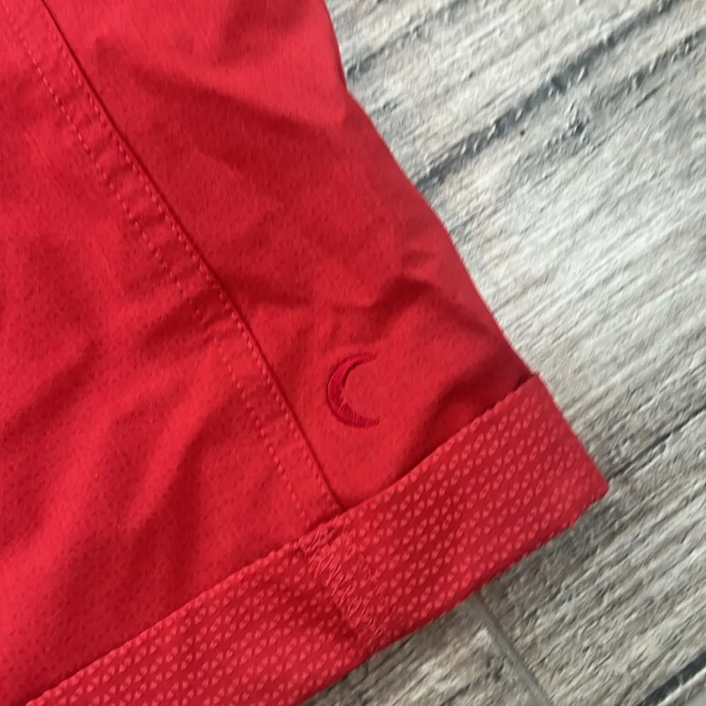 Zyia Active Women's Trail Shorts Size XXXL Red Belted Athletic Hiking #166 - Image 3