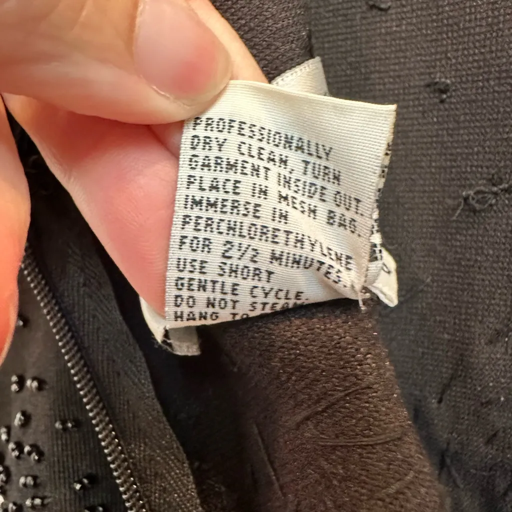 Vintage Adrianna Papell Evening Classic Timeless Beaded Mesh Formal Gown Size 6 - Image 12