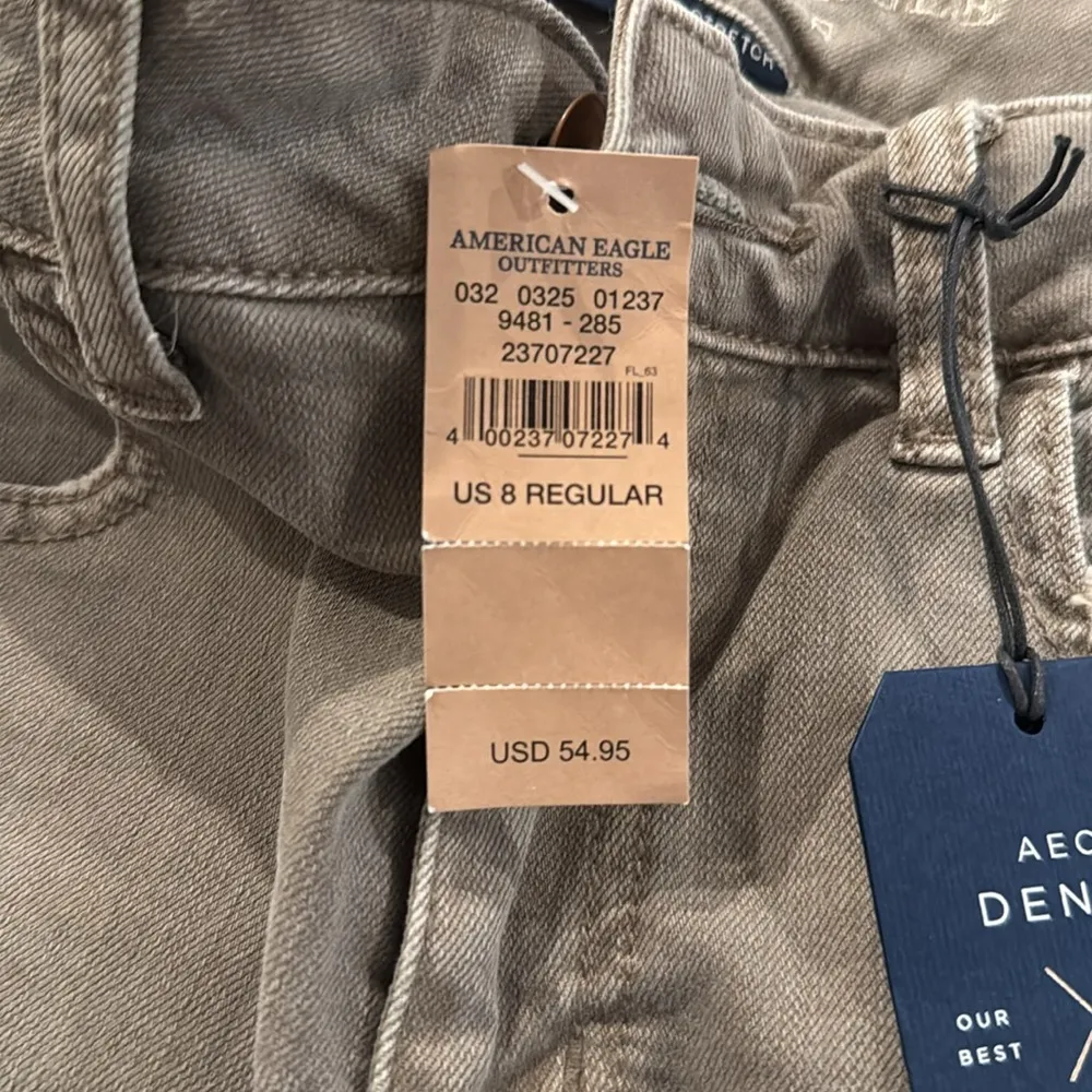 American Eagle Jegging Crop Jeans Low Rise Super Super Stretch Aeo Denim X NWT - Image 6